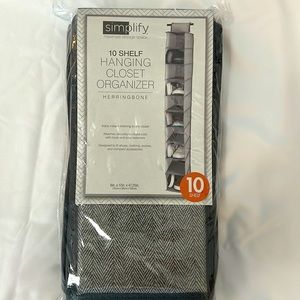 ✨New✨10 shelf hanging closet organizer✨